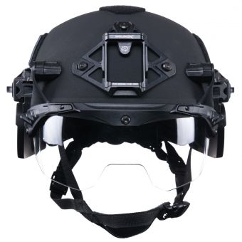 EXFIL Ballistic Ear Covers and EXFIL Ballistic Visor Black